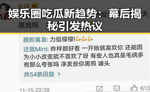 娱乐圈吃瓜新趋势：幕后揭秘引发热议